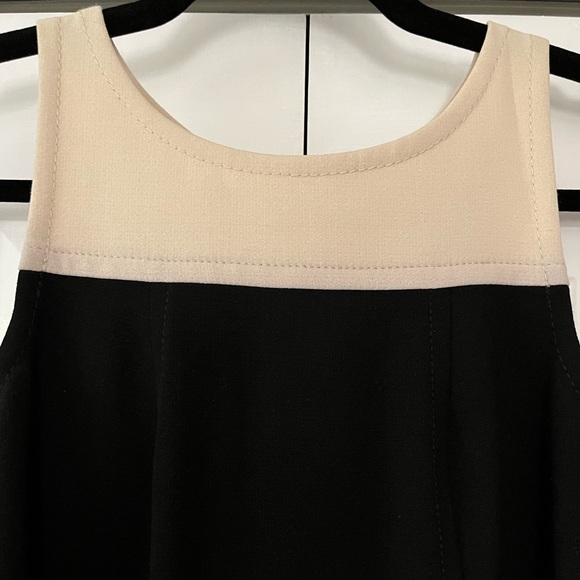 LOFT Two Tone Mod Sheath Dress Sz 6 - Picture 2 of 5